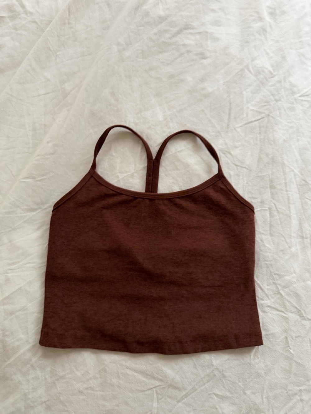 Beyond Yoga Brown Strappy Crop Tank Top - Women
